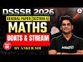 DSSSB 2026 | Maths General Paper Section A | Boats & Stream Part 1 | By Ankur Kumar