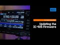 How to update the Icom IC 905 Firmware