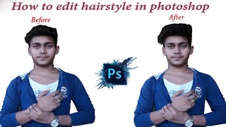 How to edit hair style in Photoshop easy tutorial for beginners in Hindi screenshot 3