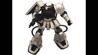 【戦場の絆】RCB66 5バー 白ザク