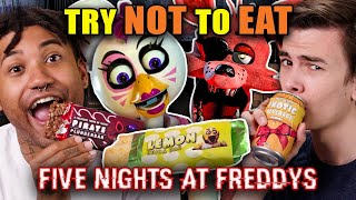 Try Not To Eat - Five Nights At Freddy's! | People Vs. Food