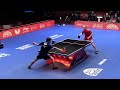 Felix lebrun vs chuang chihyuan chinese taipei vs france  ittf team busan 2024 men team