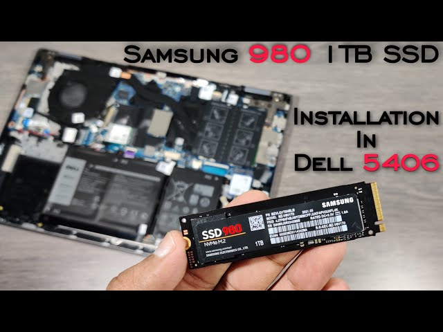 Samsung 980 1TB SSD Unboxing & Benchmark Test | Install Samsung 980 SSD in DELL Inspiron 5406