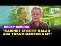 Rocky Gerung Kawal Jumhur Dilantik Prabowo Jadi Menteri: Kabinet Efektif Ada Tokoh Eks Napi