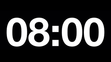 8 minute timer | 8 Minute Countdown withe rain sound