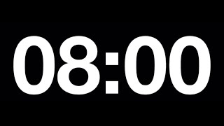 8 minute timer | 8 Minute Countdown withe rain sound