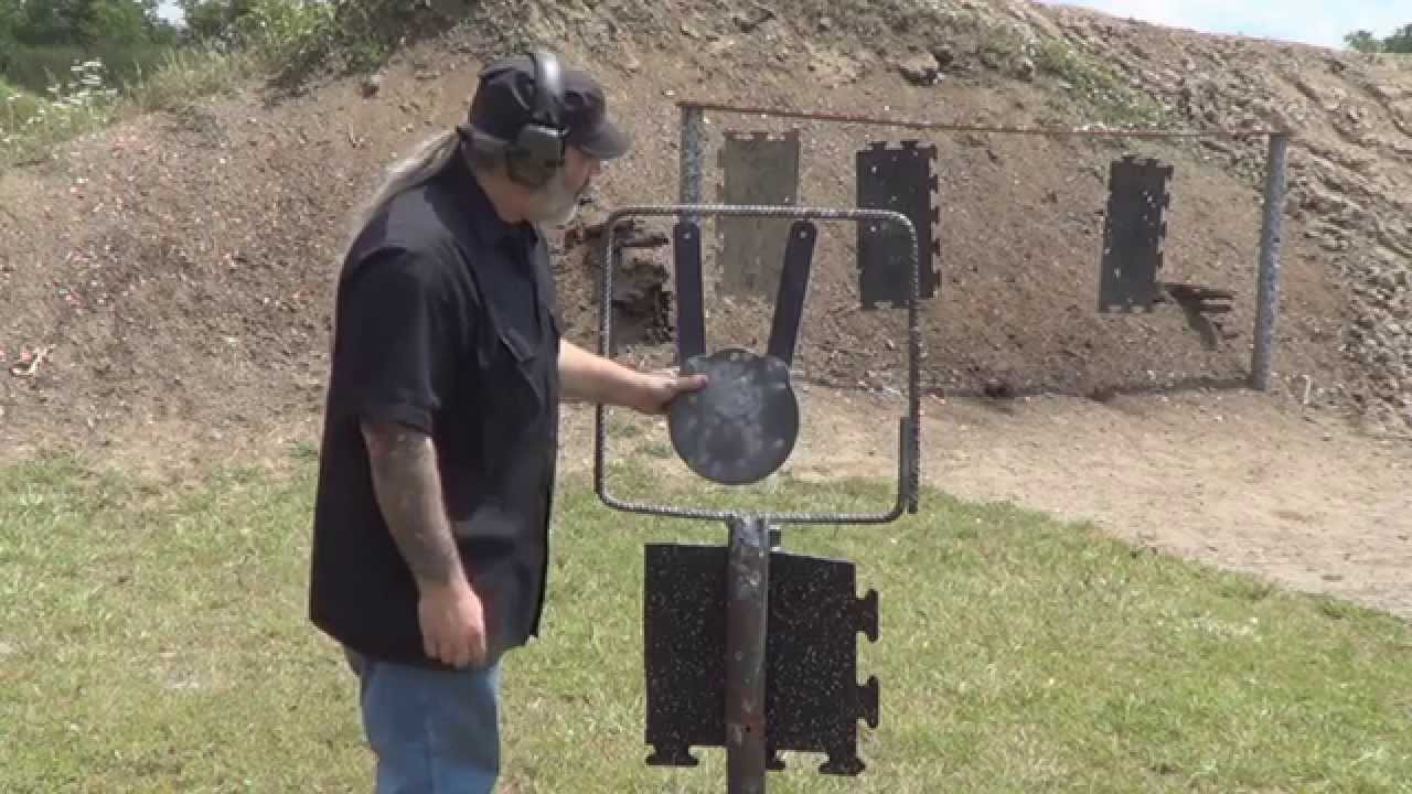 10" AR500 Gong and Rubber Gong Hangers by Scorpius Tactical YouTube