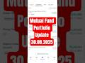 mutual fund portfolio update 30.08.2025#shorts #groww #sip #investing #portfolio