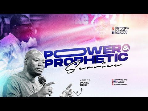 APOSTLE DANIEL OGIDI || POWER AND PROPHETIC SERVICE || 3RD APRIL 2024