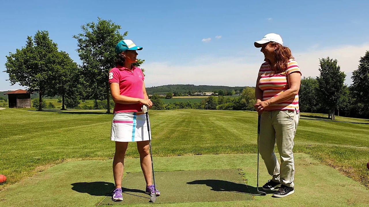 Lady Golf Training Teil 2 How Can You Play Better Golf With Your Partner Youtube