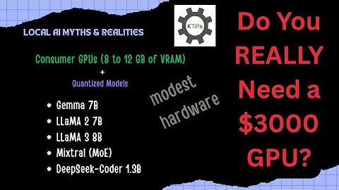 You Don’t Need a Monster GPU | Local AI Myths & Realities #1