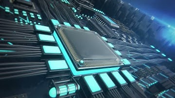 CPU 3D Technology Logo Intro After Effects Template