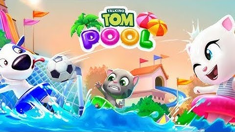 Talking Tom Pool Puzzle Game
