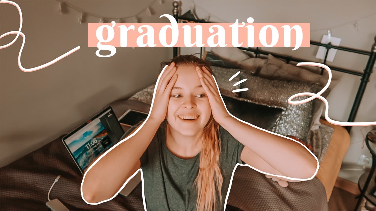 my last week in college | graphic design student graduation