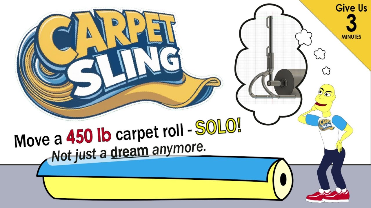 The Carpet Sling™ – NOW LIVE on Kickstarter