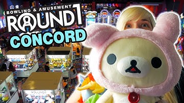 Best UFO catcher trip ever! Round 1 Arcade Concord! | The Crane Couple