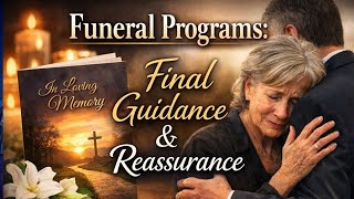 Funeral Program: Final Guidance & Reassurance - Lesson 8