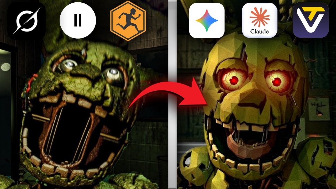I Combined 6 AIs To Build The Most Cursed FNAF 3 (This Broke Everything)
