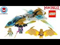 LEGO Ninjago 71770 Zane's Golden Dragon Jet Speed Build