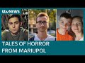 Torture, deportation and death: The stories bearing witness to the horrors of Mariupol | ITV News
