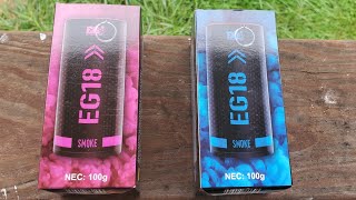 Pink And Blue Pull String Smoke EG18 (Shutter Bomb) (Gender Reveals)