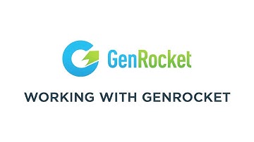 Working With GenRocket