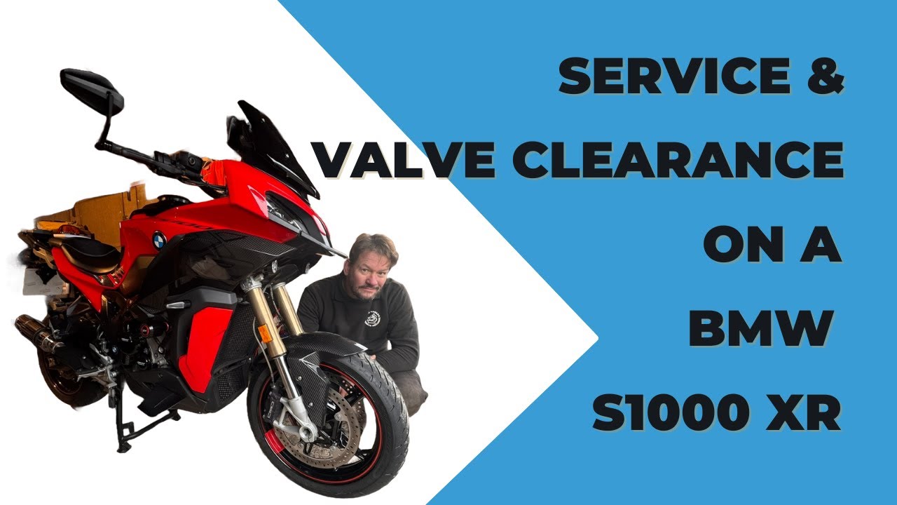 Service & Valve Clearance on a BMW S1000 XR Motorbike