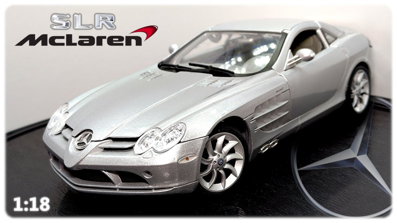 【レア】 CMC Mercedes-Benz SLR McLaren 1:18 Unboxing] 1:18 CMC Mercedes McLaren SLR 2003 / WOW / 4K video