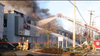 Building Fire Becomes Uncontrollable