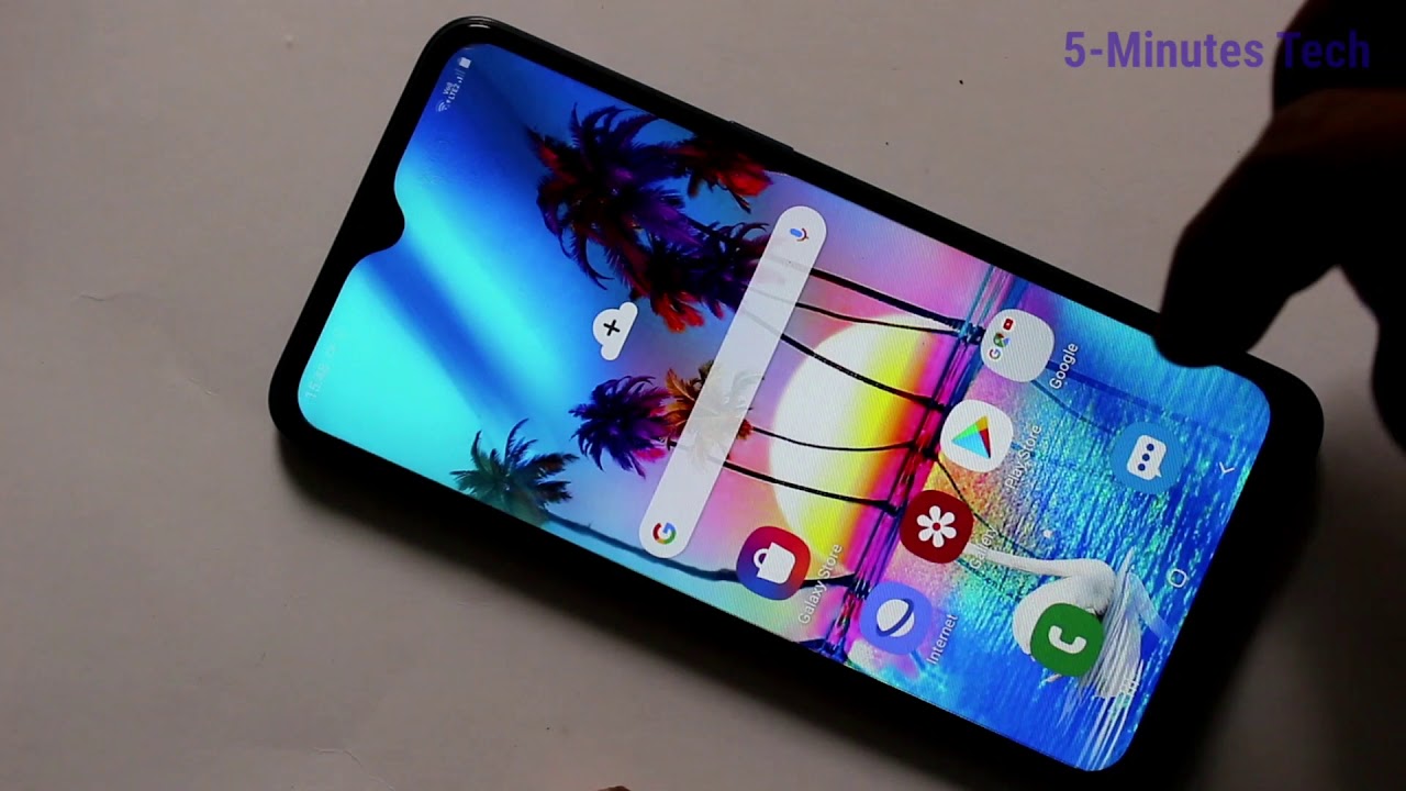 How To Do Screen Recording In Samsung Galaxy A10S - Youtube