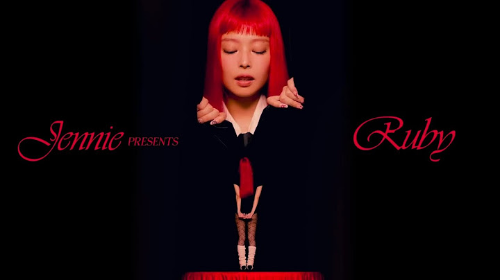 JENNIE - Ruby ( Official Album Trailer )