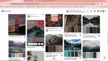 Canva Hack | How to Create A Color Palette With Pinterest