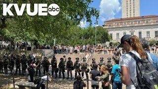 UT Austin protest: Texas DPS on the scene of another rally