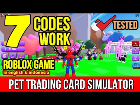 Pet Trading Card Simulator codes