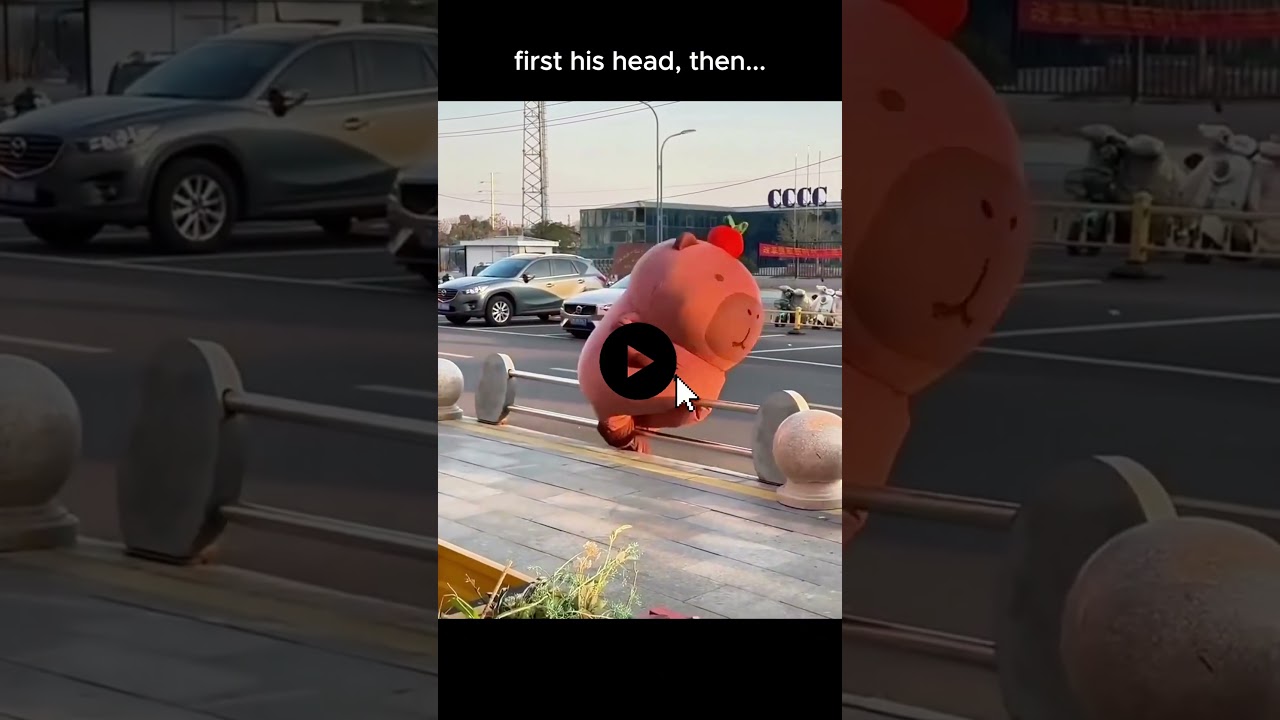 Especially that feeling of getting up after falling 🦫 