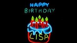 Musically Animated, EL Wire Decorated Gift Box - Happy Birthday Lisa  - Durasi: 1:17. 
