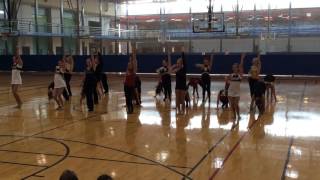 FZNJV Dance 'B' Routine (Kick 3 Boogie Fever) at UDA Camp