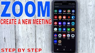 ✅ How To Create A New Meeting In Zoom 🔴 screenshot 4