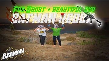 🦇 Batman Redux | 🔧 Grand RP Ultra FPS Boost + Lag Fix | Best Graphics Mod 2025 🔥