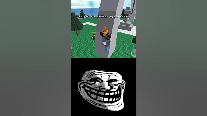 Roblox back then 😢 #roblox #fyp #foryou #shorts #robloxedit #nostalgia #memories #trollface #memes