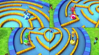 Wii Party U Maze Malaise Beginner Claude, Elena, Ji Hoon & Adrien