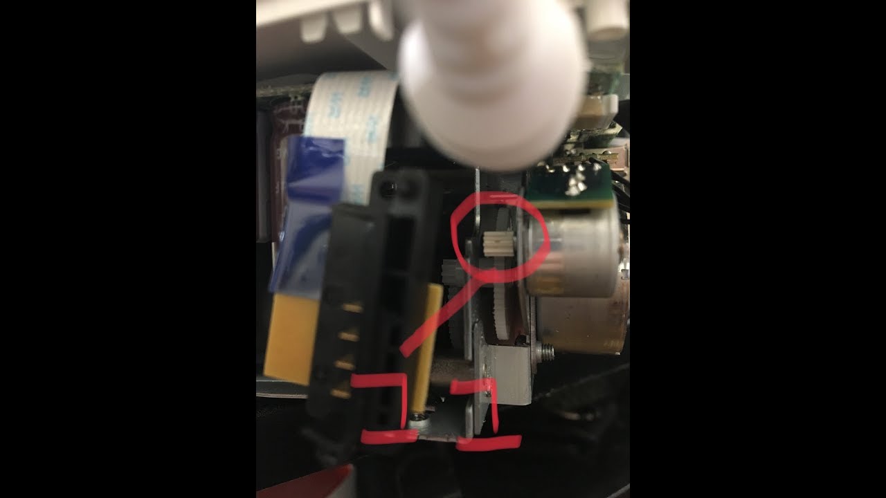 canon selphy ink cassette error キャノン セルフィー インクカートリッジ エラー の修理！