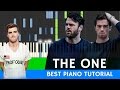 The Chainsmokers - The One - PIANO TUTORIAL