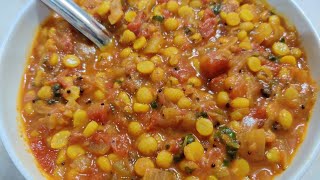 Tomato senagapappu curry chanadal curry dhaba style chanadal curry Instant