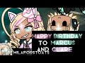 Happy birt.ay to marcus and clare budsforbuddies milaforstoats