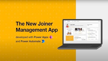 The New Joiner Management App