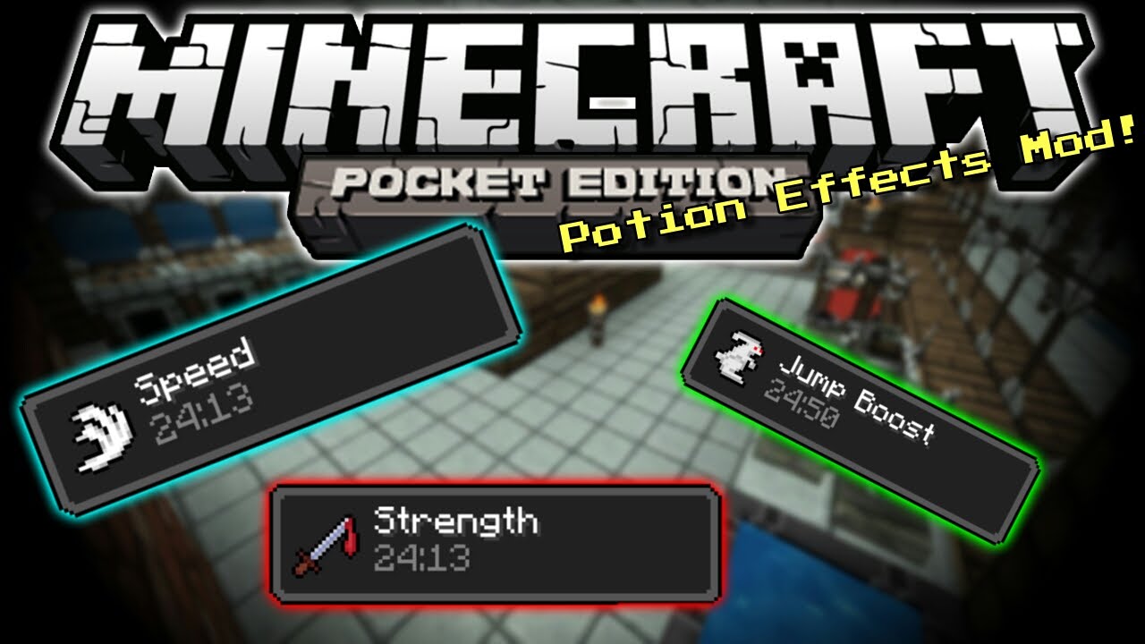 Potion Effects Mod - Minecraft Pocket Edition - Mod Showcase [0.10.5