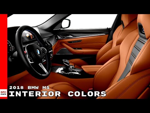 2018 Bmw M5 Interior Colors Youtube