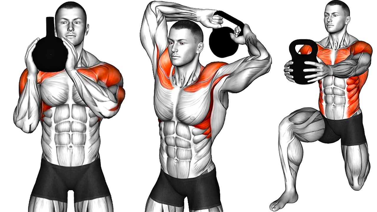 Kettlebell Workouts At Home - YouTube