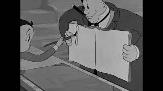 Betty Boop - Service with a Smile (1937) with recreated titles